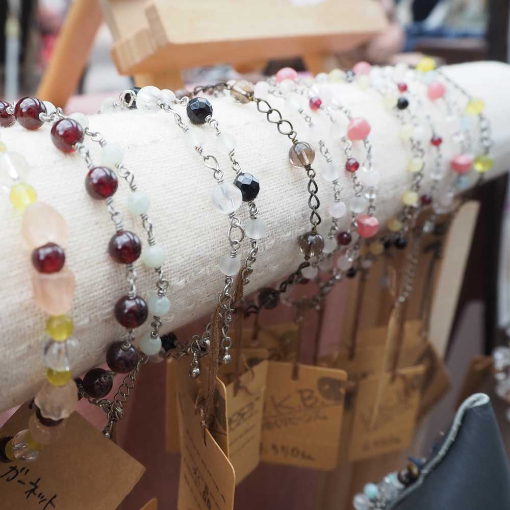 天然石アクセサリー